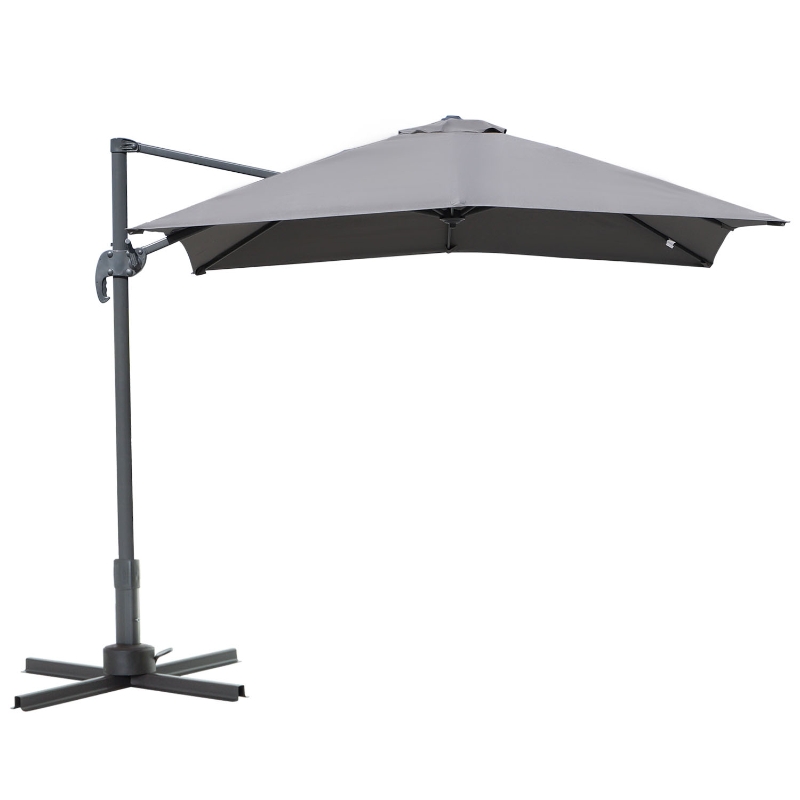 Outsunny Sonnenschirm 245 cm x 245 cm