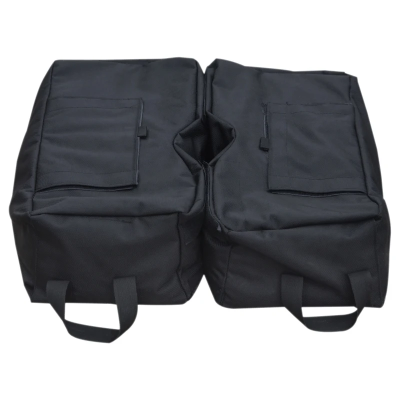 2 worki torby na piasek do stojaka parasola słonecznego do napełniania 100 kg z łopatką 50 x 50 x 18 cm Outsunny