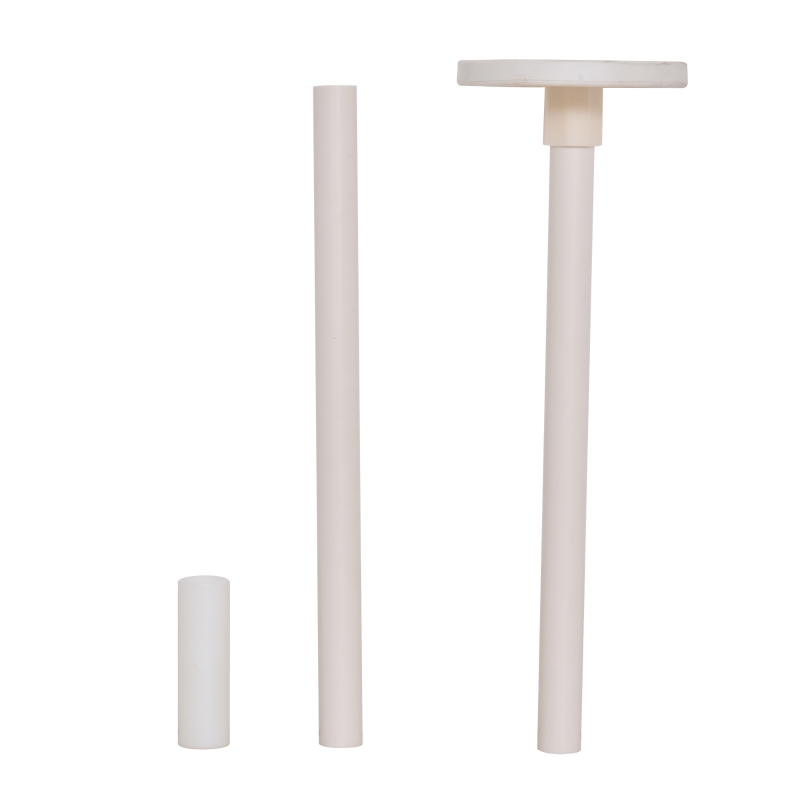 PawHut Kratzbaum Deckenhoch höhenverstellbar Katzenbaum Katzenkratzbaum Katzen Kletterbaum Spanplatte Kaffee 43 x 27 x 228-260 cm