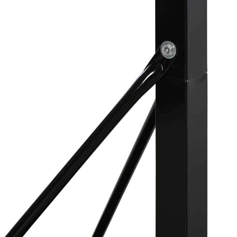 HOMCOM mobilny stojak do koszykówki kosz do koszykówki ze stojakiem