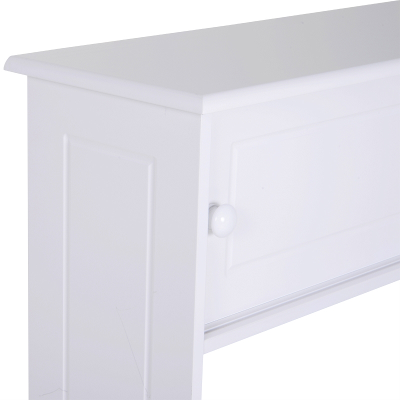 HOMCOM Toilettenregal Toilettenschrank Überbauschrank Anti-Kipp Viel Stauraum MDF Weiß 89 x 23 x 104 cm