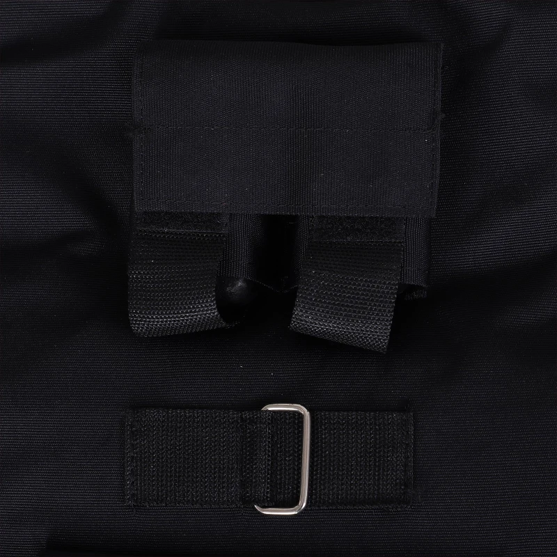 HOMCOM 20 kg trainingsvest, gewichtsvest, verstelbaar, krachttraining, fitness, Oxford, ijzer, zwart, 36 x 52 cm