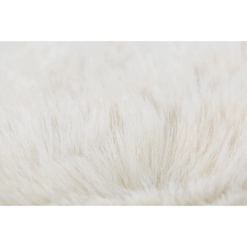 Homcom Teppich Beige 60 x 120 x 3,5 cm