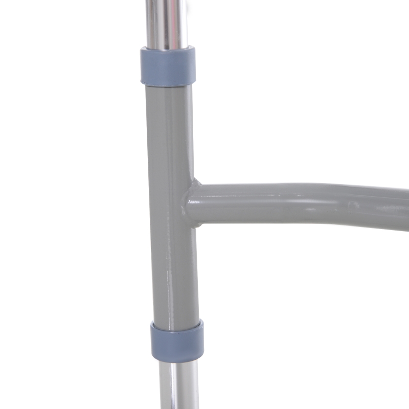 HOMCOM Gehgestell Gehbock Alu Gehhilfe Gehwagen mit 2/3 Rädern Faltbar (Modell1)