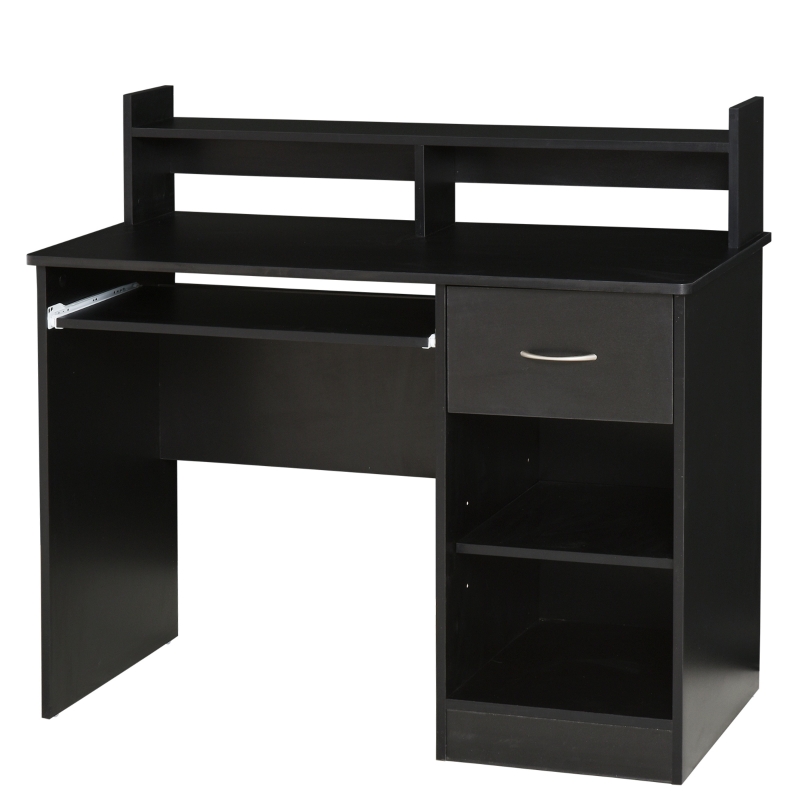 HOMCOM Computertisch mit Schublade 104 cm x 48 cm x 95,5 cm