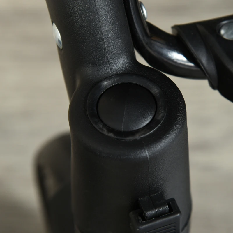 PawHut 2-in-1 Hundebuggy Transporttasche Katzenbuggy mit Universal Rad abnehmbar Abdeckung Oxford Grau+Schwarz 76,5 x 48 x 99 cm