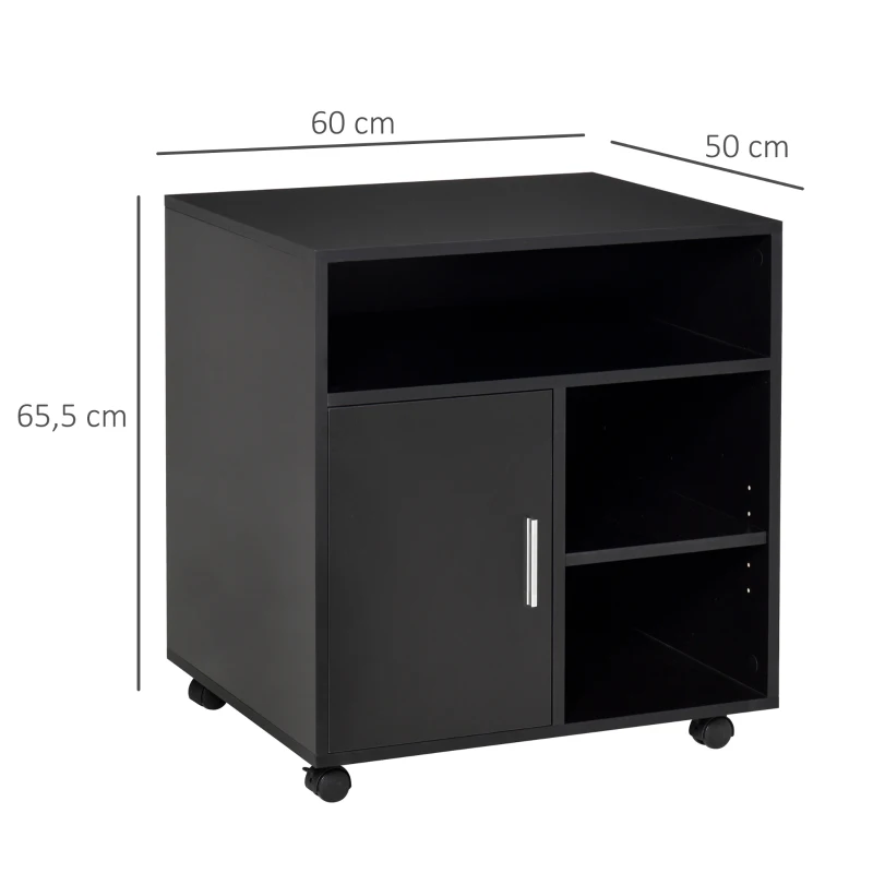 HOMCOM stojak na drukarkę wózek biurowy szafka
