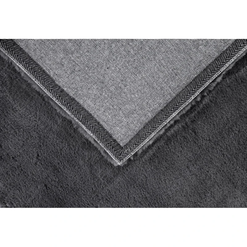 Homcom Teppich Anthrazit 60 x 120 x 3,5 cm