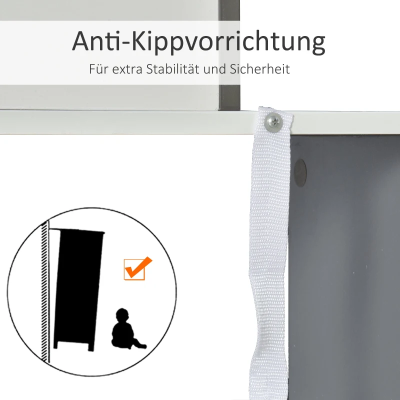 HOMCOM Biblioteczka Regał stojący Regał biurowy