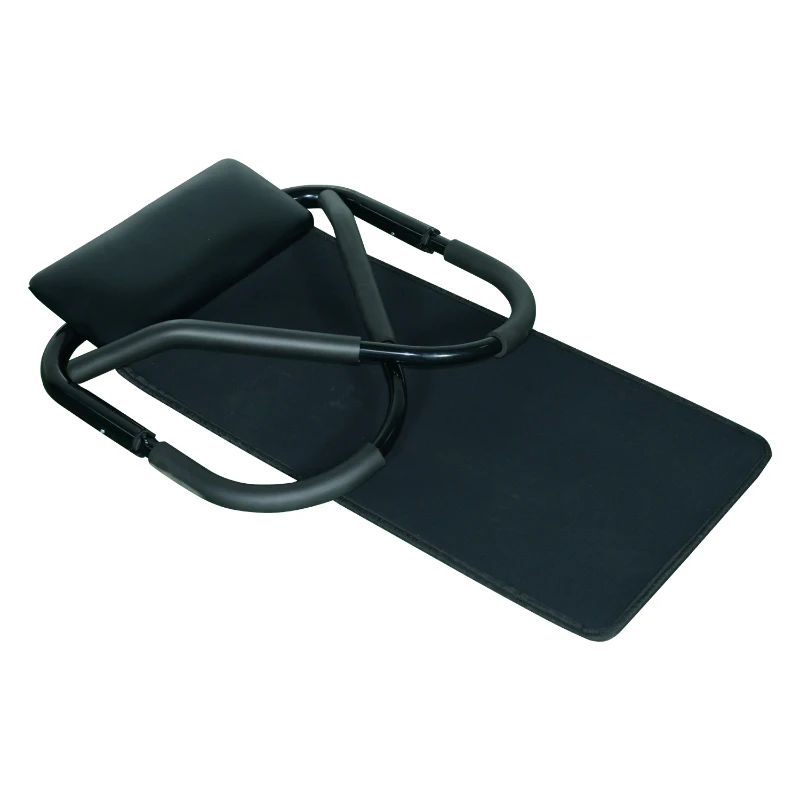 HOMCOM® Bauchtrainer AB Roller mit Matte Trainer schwarz