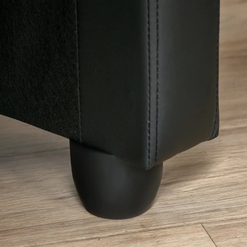 HOMCOM fotel telewizyjny z funkcją odchylania