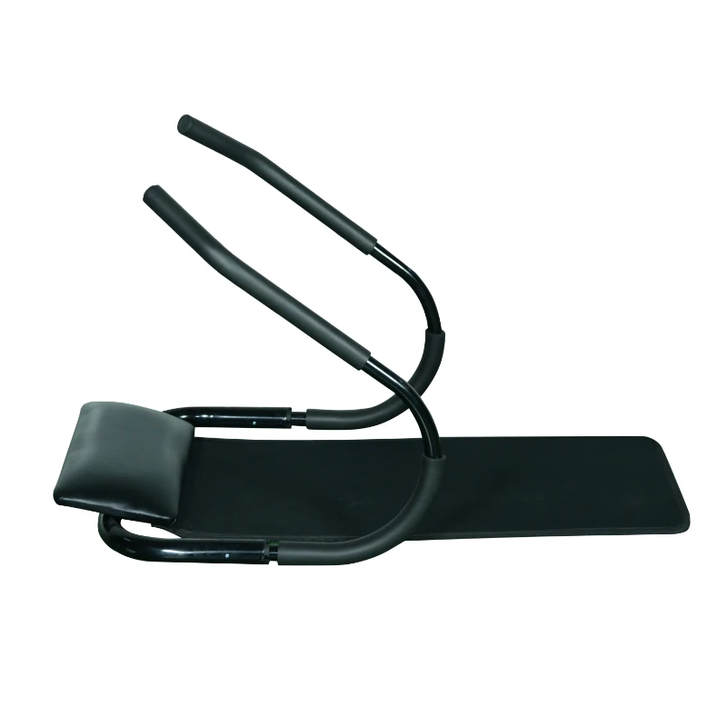 HOMCOM® Bauchtrainer AB Roller mit Matte Trainer schwarz