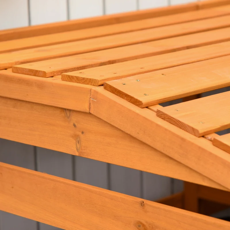 Boks na pojemniki na śmieci z przednimi drzwiami Śmietnik na 2 kosze o pojemności 240 l lite drewno