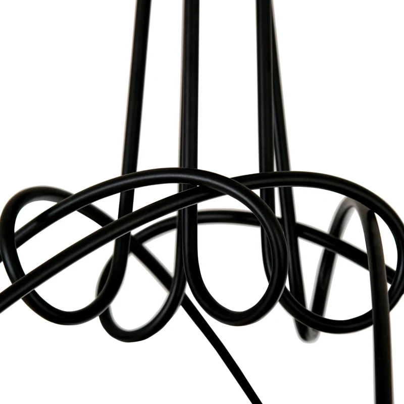 Żyrandol Lampa wisząca 5-punktowa Oprawa zwieszana gniazdo E27 industrialna metal