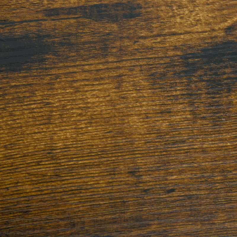 HOMCOM biurko, biurko komputerowe z półką stół, stół biurowy w stylu industrialnym, rustykalny