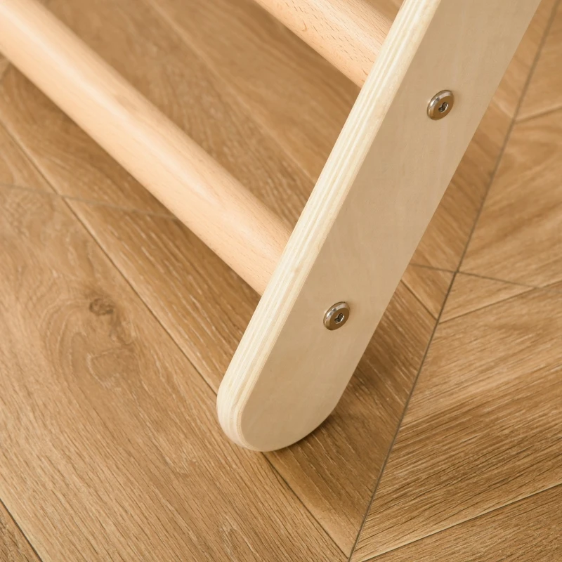 Drewniany trójkąt do wspinaczki składany trójkąt do wspinaczki dla dzieci i maluchów w wieku 3-6 lat