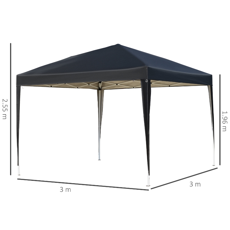 Outsunny 3 x 3 meter Garden Heavy Duty 