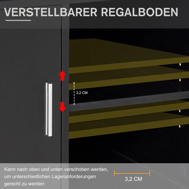 HOMCOM stojak na drukarkę wózek biurowy szafka