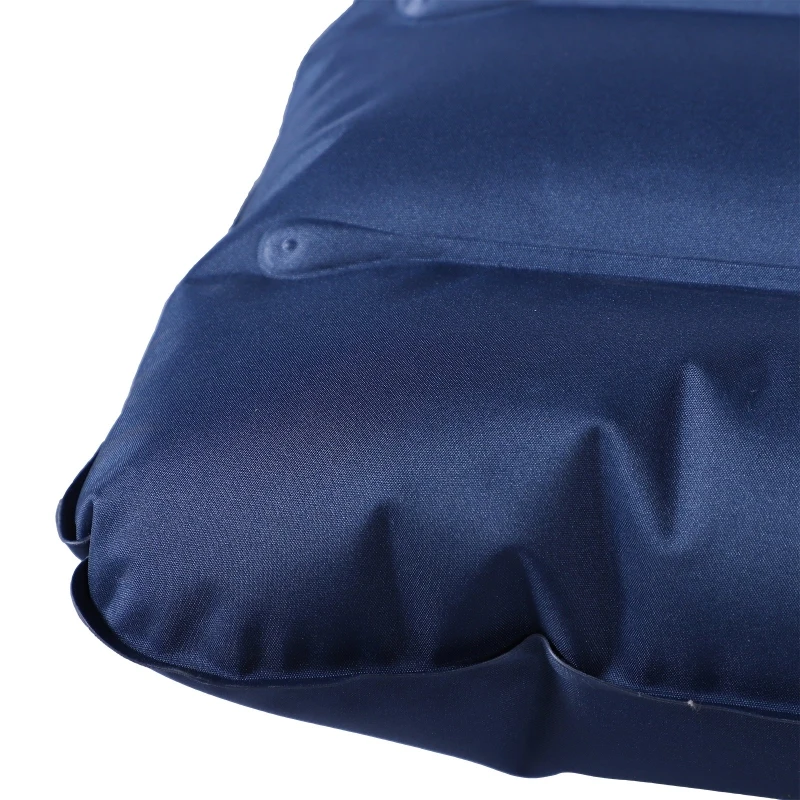 Materac łóżko dmuchane kempingowy mata do spania pongee niebieski Outsunny