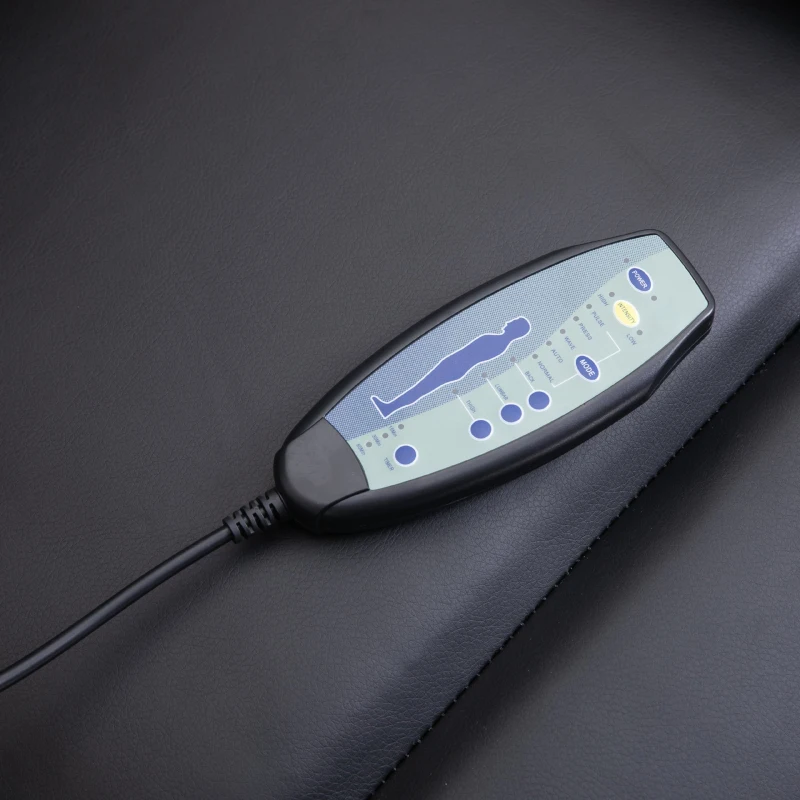 HOMCOM Massagesessel TV-Sessel elektrisch Relaxsessel Wohnzimmersessel 165°-Neigung PU  Metall Schwarz 70 x 88 x 100 cm