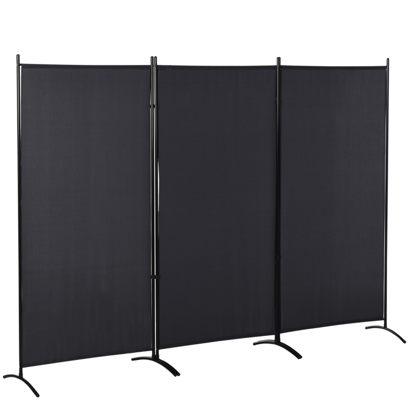 Double store latéral brise-vue paravent sur pied séparateur