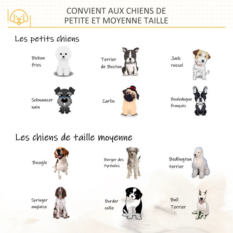 PawHut Cage pour chien cage pour animaux sur pied cage chien interieur meuble chien porte verrouillable structure en acier panneaux de particules aspect bois dim. 73L x 55l x 78H cm chêne