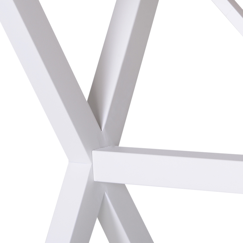 HOMCOM Dining Table Drop Leaf Metal Frame MDF Top Folding Expandable 6 Person Oak