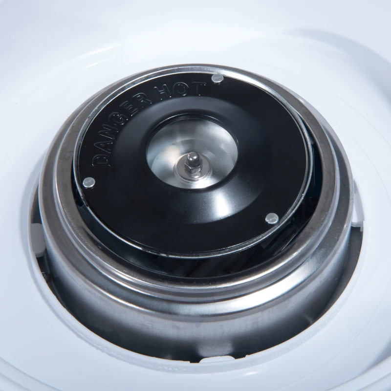 HOMCOM Electric Cotton Candy Maker Candy Floss Machine Cart Kitchen DIY 450W Red