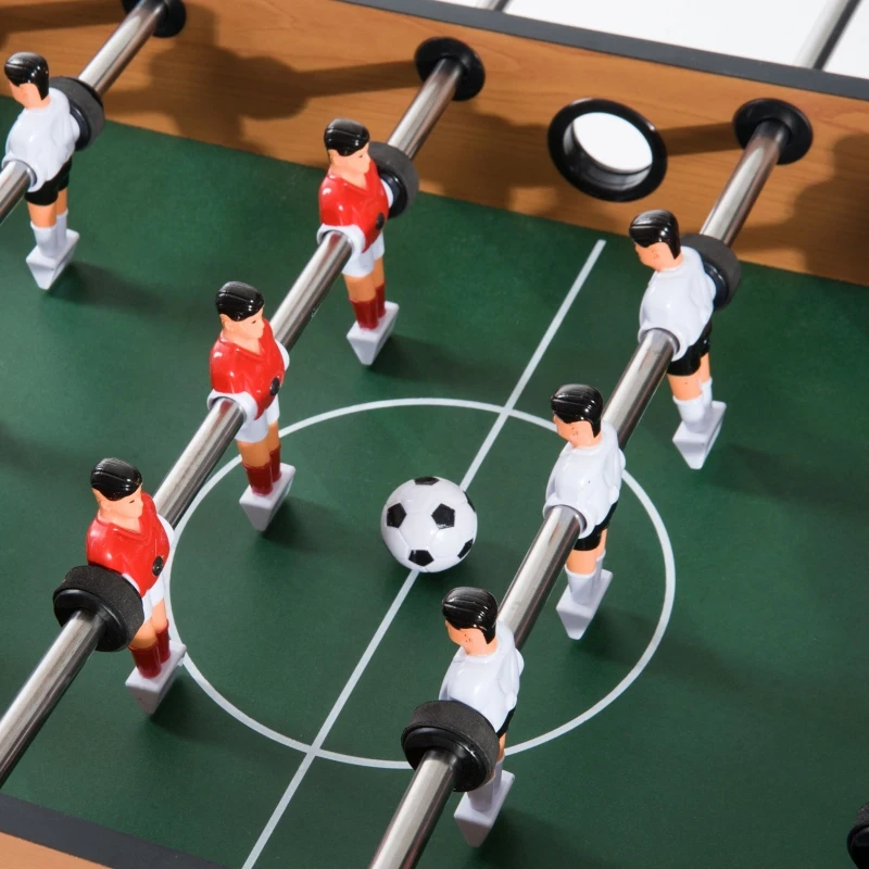 HOMCOM 4-In-1 Multi Game Table, kids games table 87x43x73 cm-Multi Colour