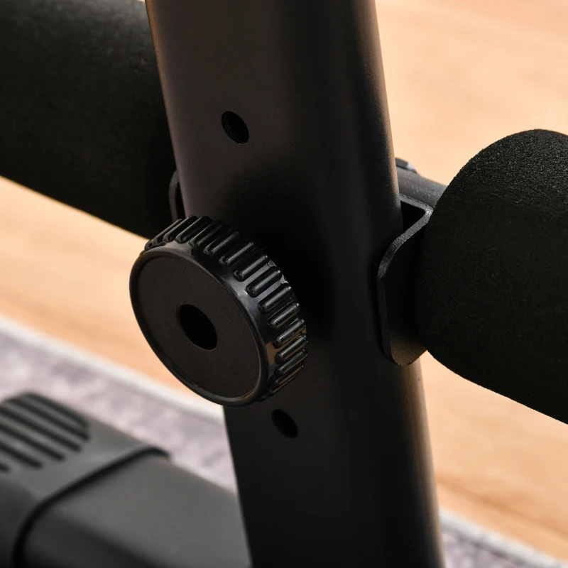 HOMCOM Multifunctional Sit Up Bench Adjustable Leg Placements Exercise Foldable Exercise Machine for Home, Office and Gym