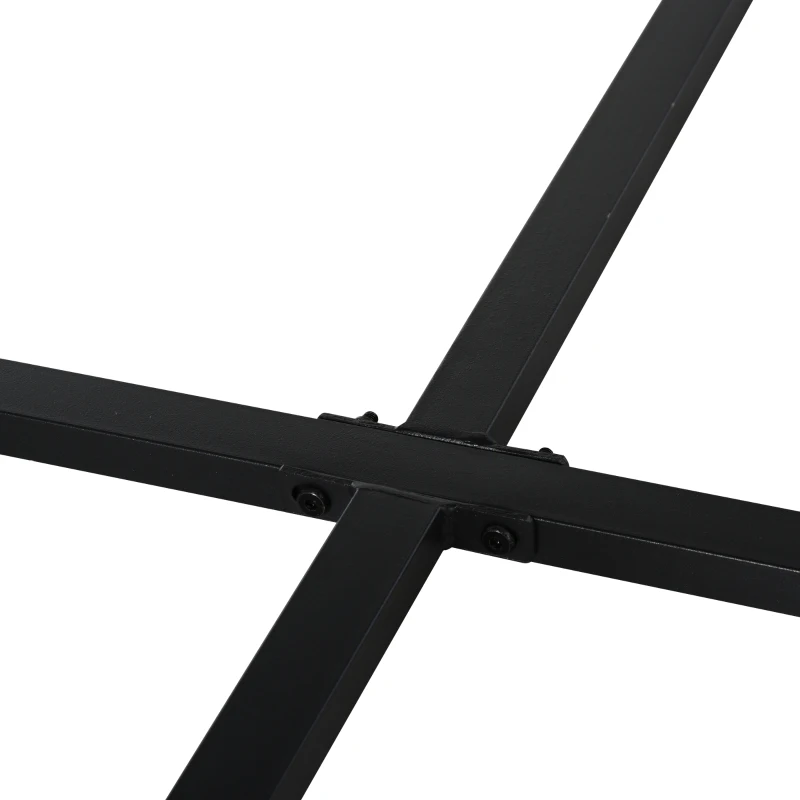 Outsunny 9 PCs Rattan Dining Cube Set Outdoor Patio Furniture PE Rattan Wicker Dining Set w/ 4 Armchair,4 Foot Stool,Grey Cushion