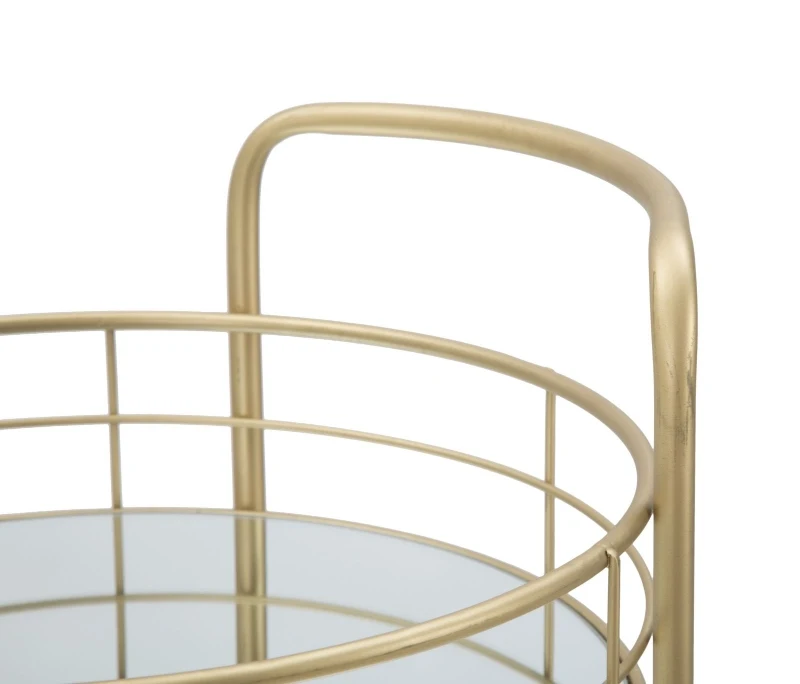 Carrello Glam Rotondo Cm Ø 38X77.5