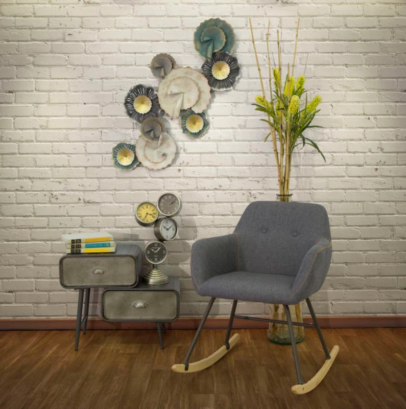 Mobiletto 2 Cassetti Iron School Cm 63X29.5X52.5