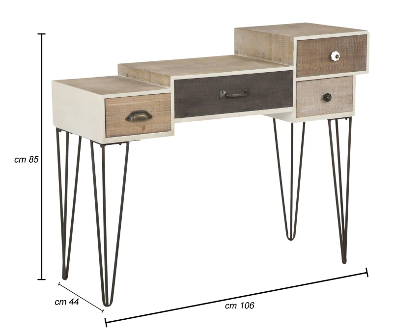 Console Raw Cm 106X44X85