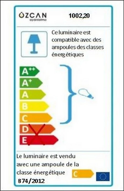 Homemania Lampada A Sospensione Bex Grigio