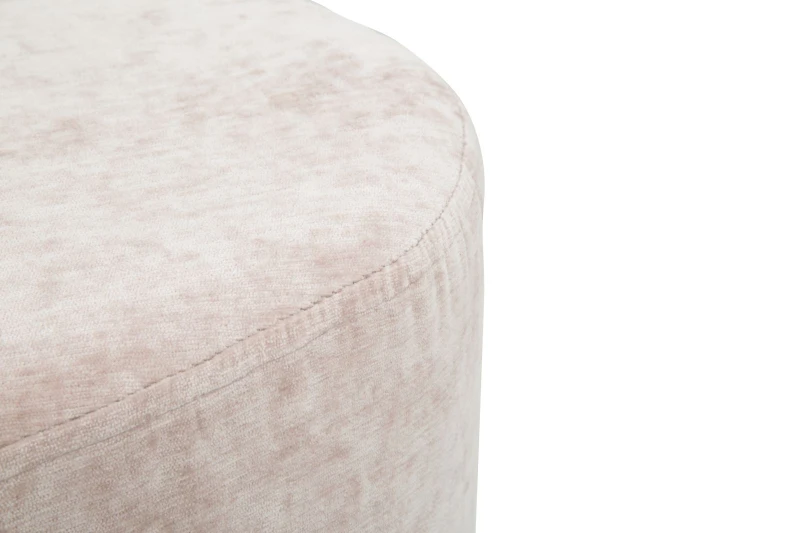 Puff Goldy Ovale Grande Rosa Cm 60X40X40