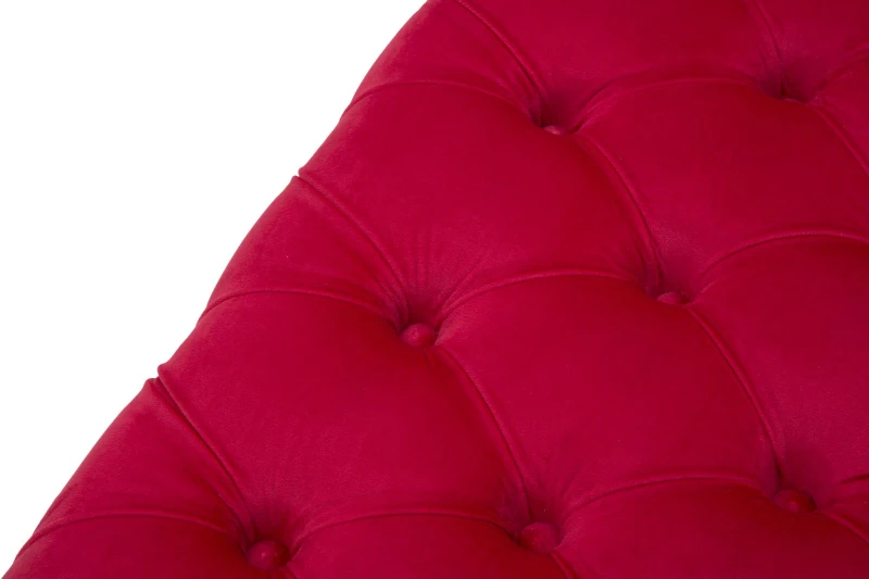 Puff Chantal Bordeaux Cm 149.5X40.5X43