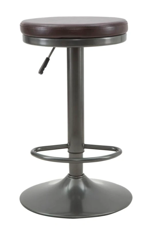 Sgabello Imbottito Round Ø Cm 38X60-82