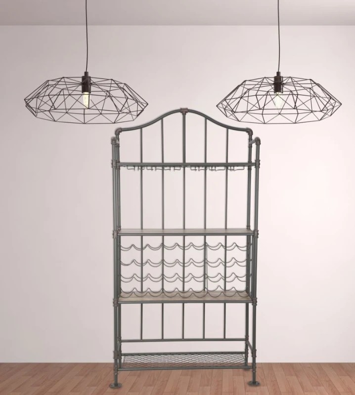 Mobile Porta Vivande Manhattan Cm 99.3X42X185