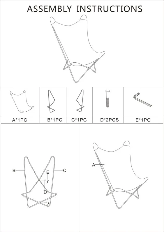 Sedia Montana Cm 74X71X103