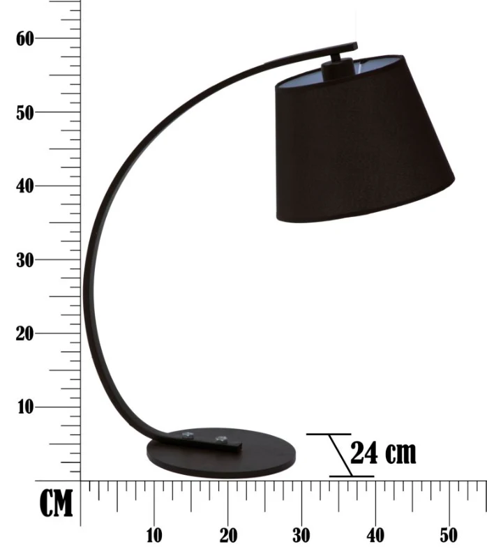 Paralume Da Tavolo Bow Cm 24X55X60