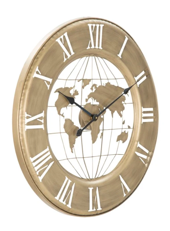 Orologio Da Muro World Gold Cm Ø 63X3
