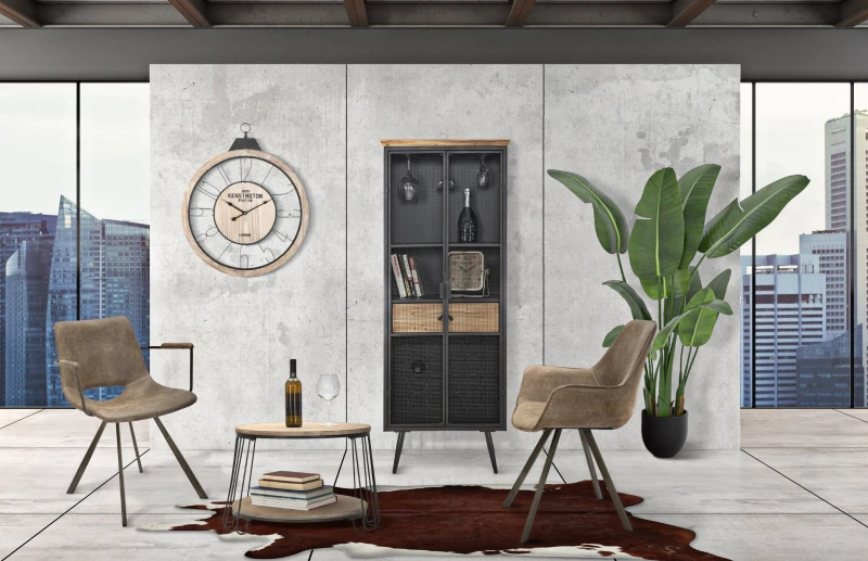 Mobile Iron School Grid Cm 63X38,5X164