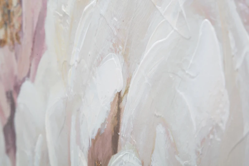 Dipinto Su Tela Soft Flower Cm 100X3,7X80