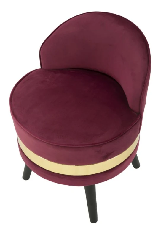 Sedia Mini Paris Bordeaux Cm Ø 45X62
