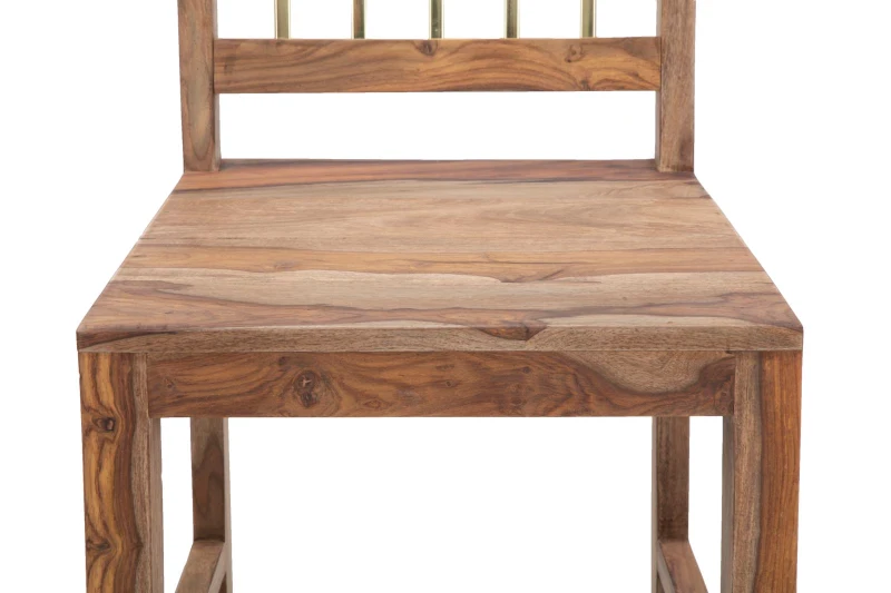 Sedia Elegant Sheesham Cm 45X50X100 Set 2 Pz