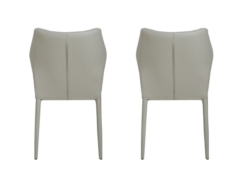 Homemania Set di 2 Sedie Ara Grigio