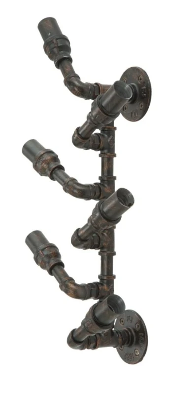 Porta Bottiglie Da Muro Manhattan 6 Posti Cm 27X15X55