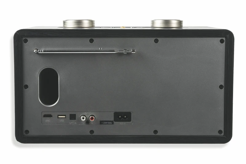 Kooper Rock Speaker Radio Legno 80W Nero