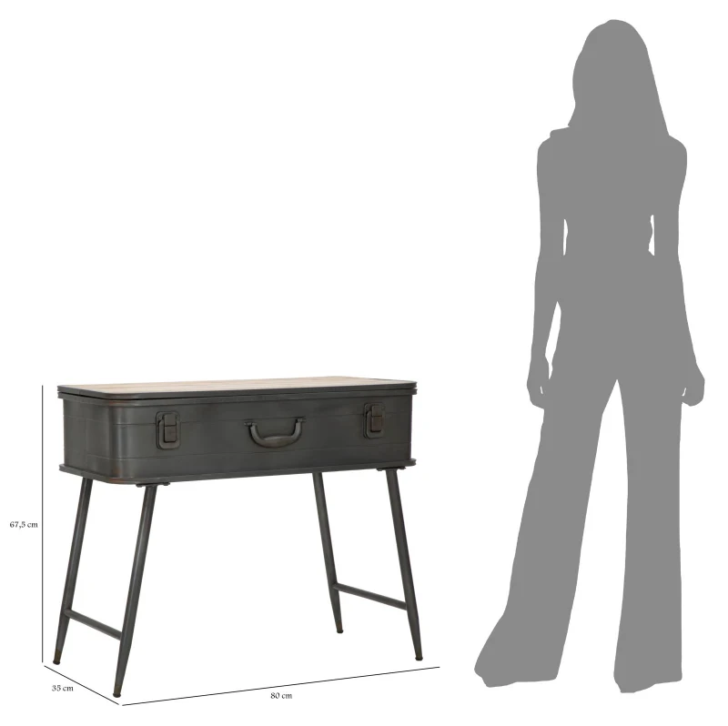 Console Industry con Contenitore Cm 80X35X67.5